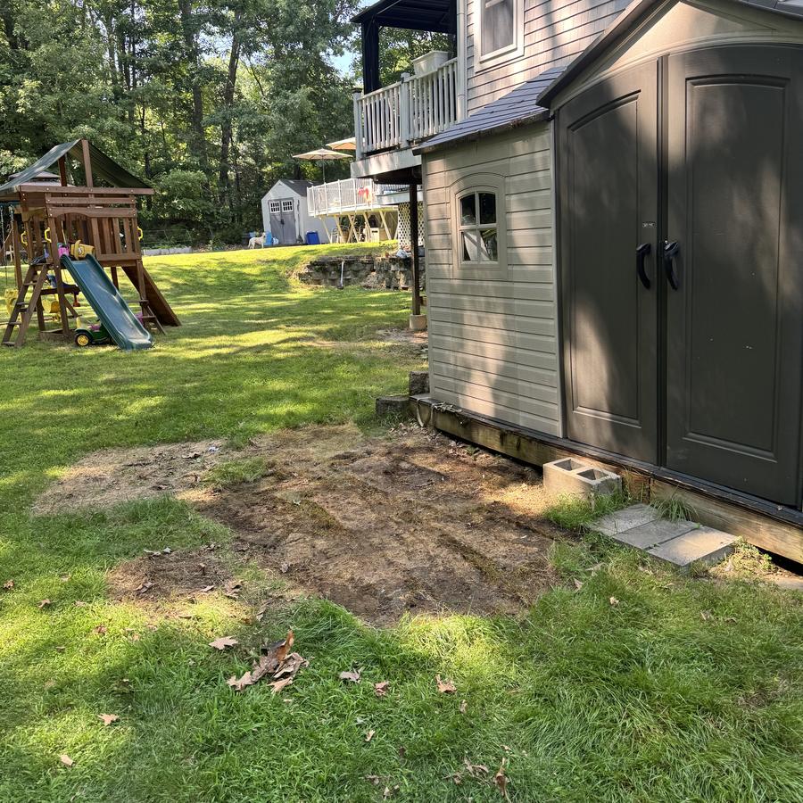 Yard junk removal after — cleared by Joe's Junk Removal & Demolition